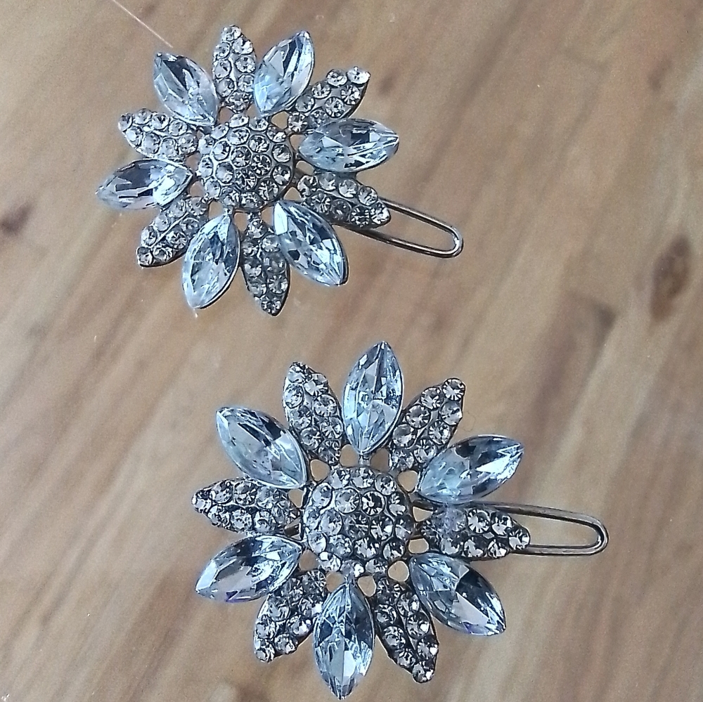 Precious Stones hairclips